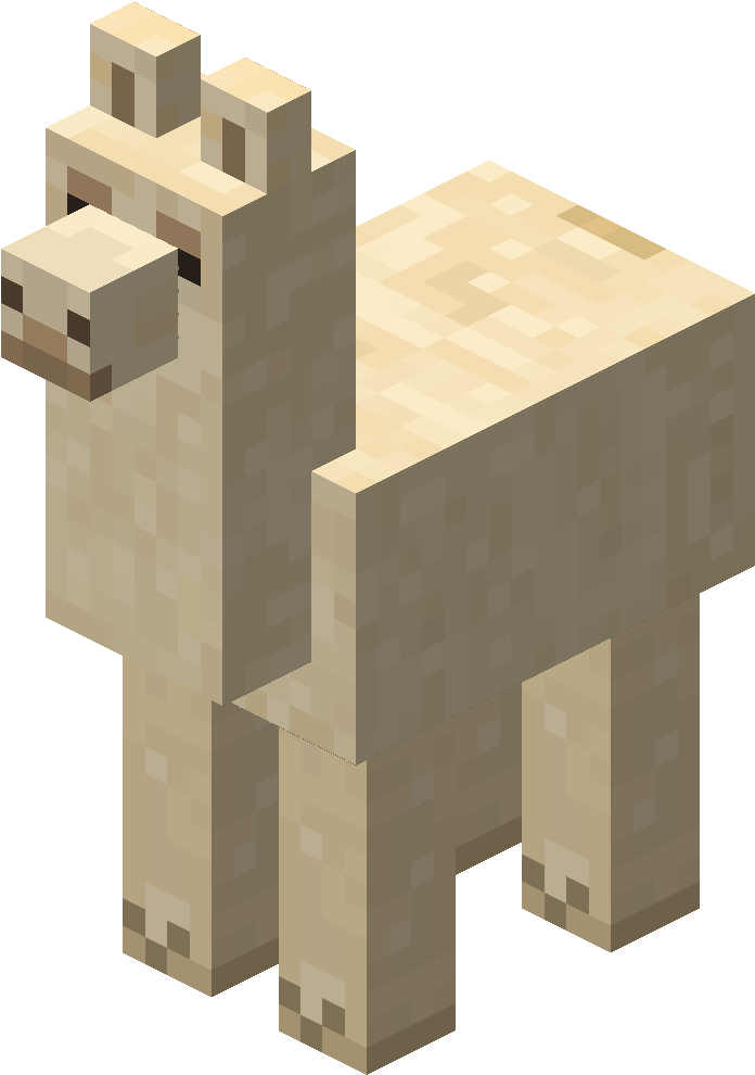 Minecraft Brown Llama (695x1080), Png Download