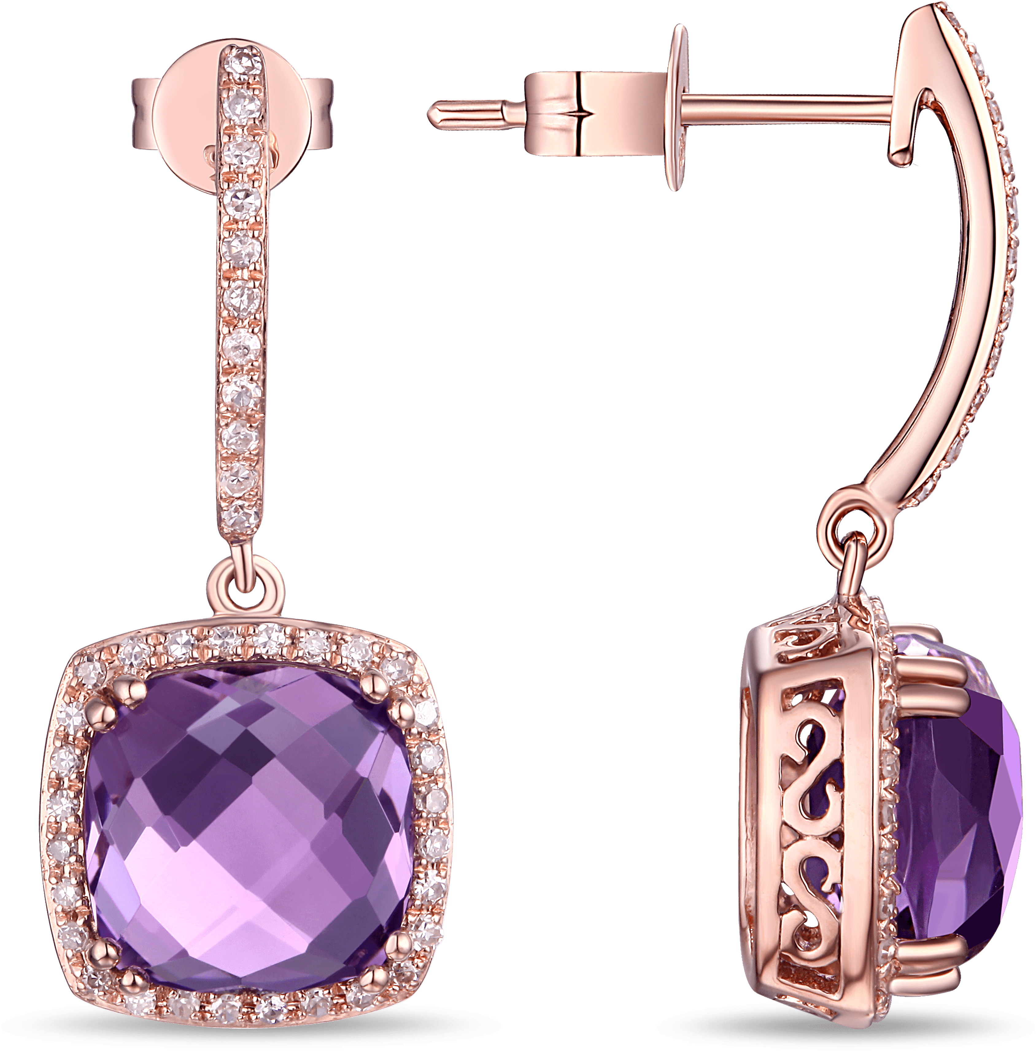 Earrings - Luvente Jewelry (4000x4000), Png Download