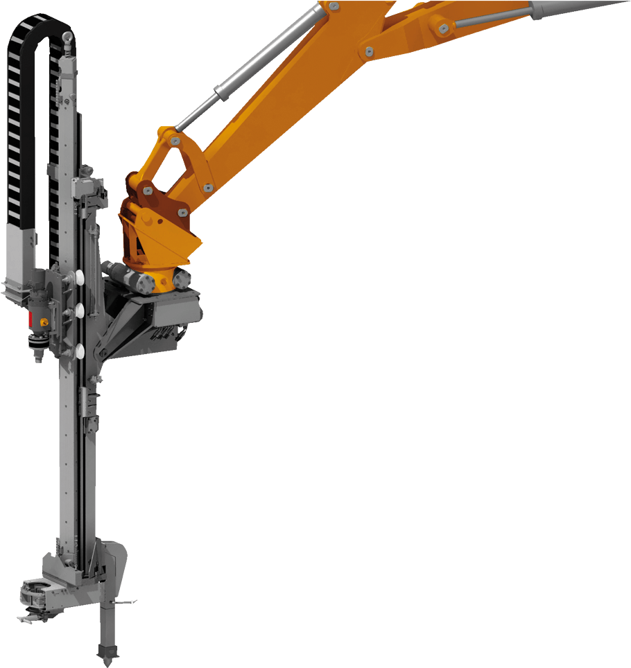 Micropile-drill - Crane (1920x1618), Png Download