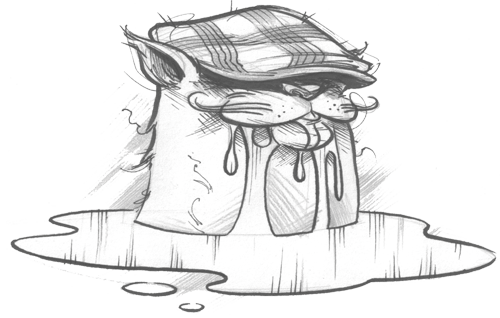 Cat Spit Stout - Coffee (500x318), Png Download