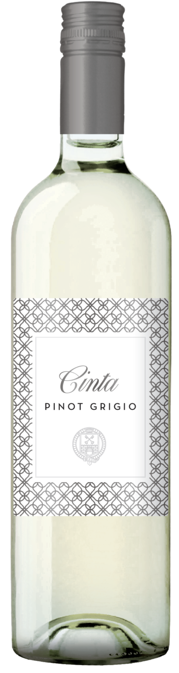 The Cinta Pinot Grigio Has Delicious Fruit Aromas Of - Wine (393x1400), Png Download