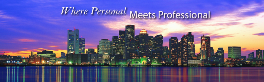 Download Boston City Skyline Landscape Massachusetts - Boston Skyline (899x279), Png Download
