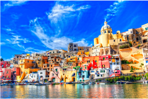 Italy, Naples - Med042 - Gifted Stationery Co Ltd Mediterranean Calendar 2016 (480x480), Png Download