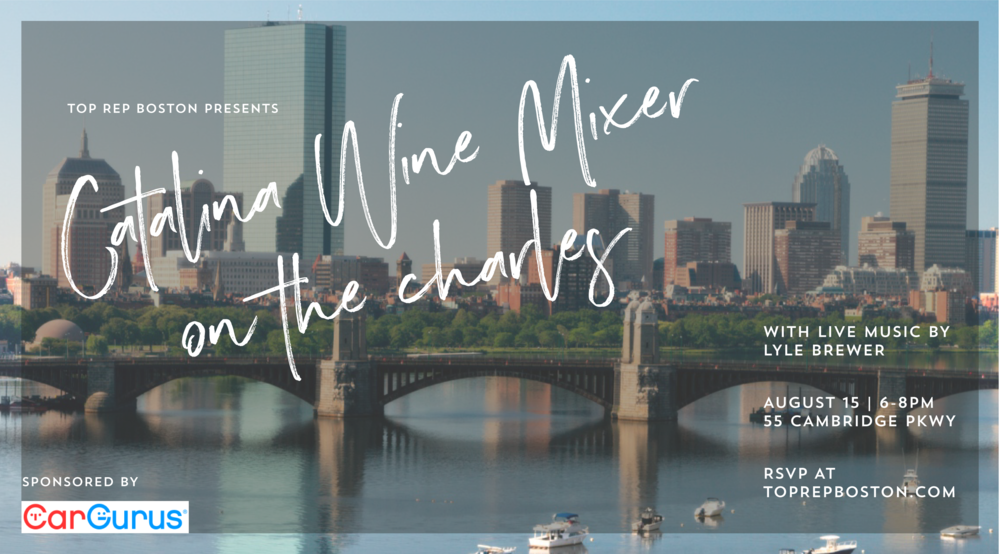 2018 Catalina Mixer Meetup - Towns (1000x554), Png Download