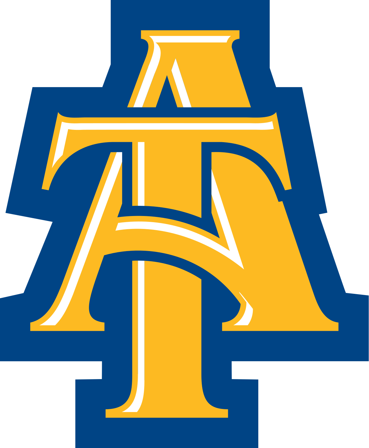 North Carolina A T Aggies Football Wikipedia - North Carolina A&t (1200x1456), Png Download