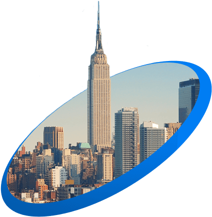 Boston Medical Group New York - View Of New York (424x434), Png Download