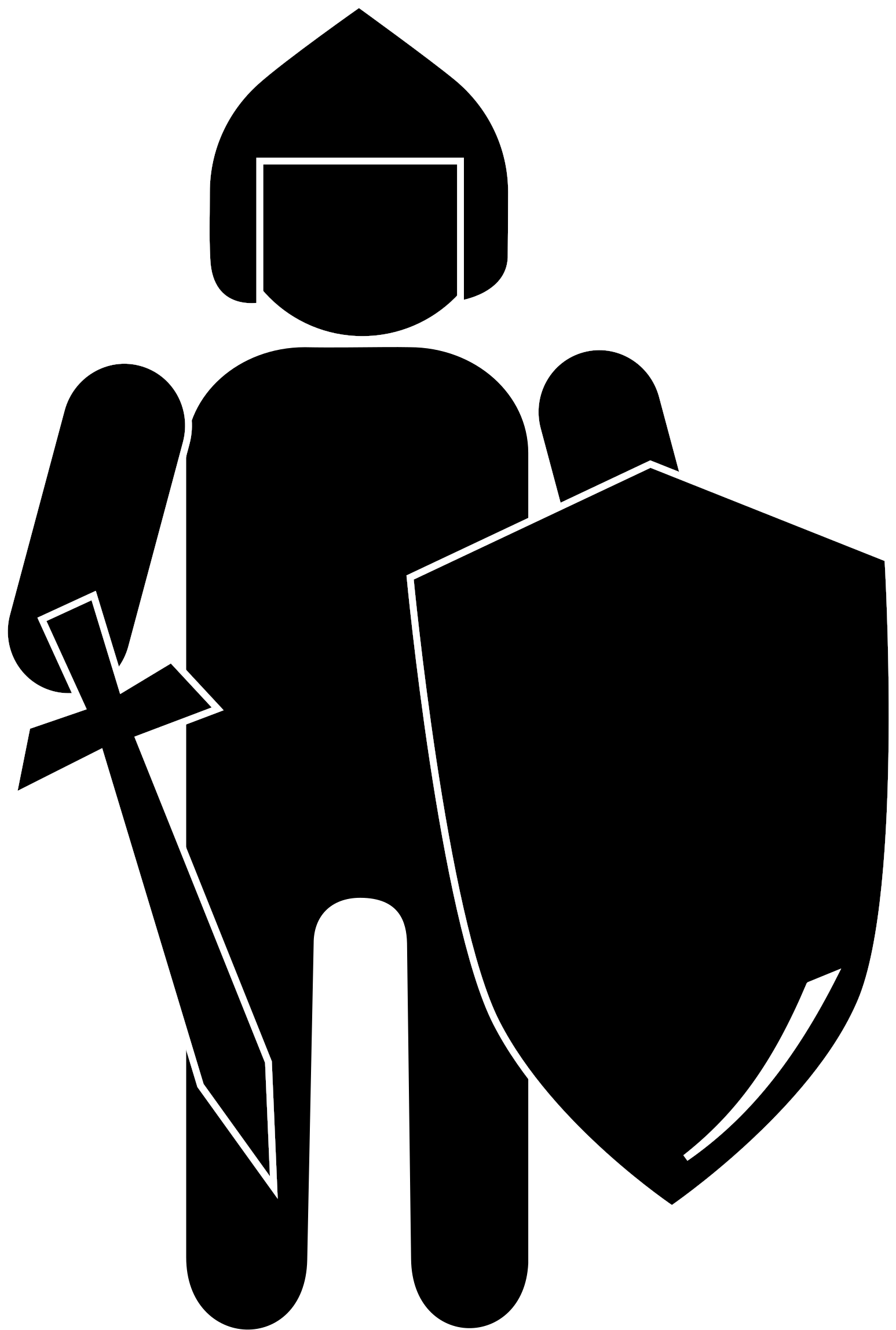 Free Knight Clipart Pictures - Knight Icon (1650x2400), Png Download