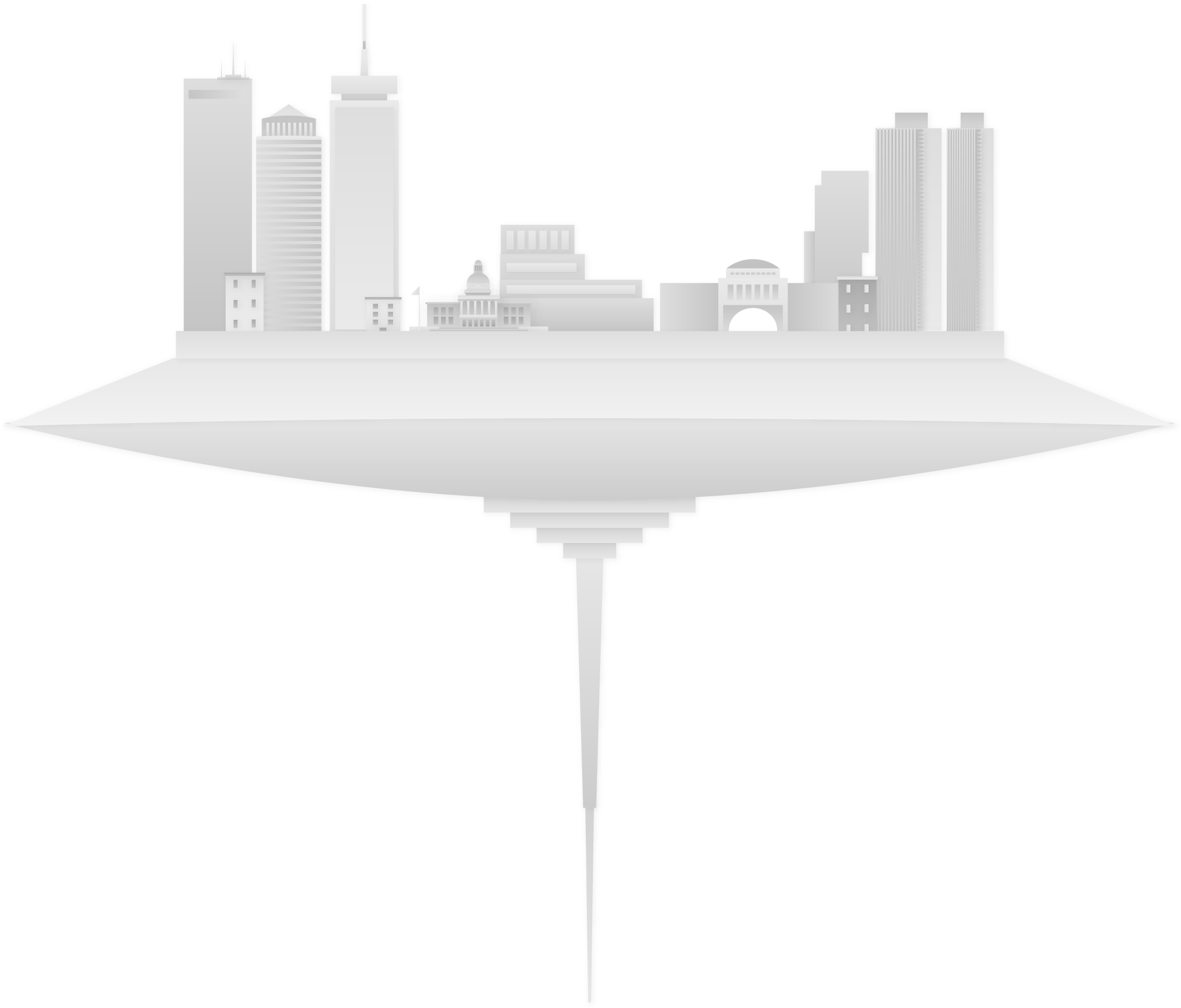 The Force Is Strong In Boston - Light (1979x1802), Png Download