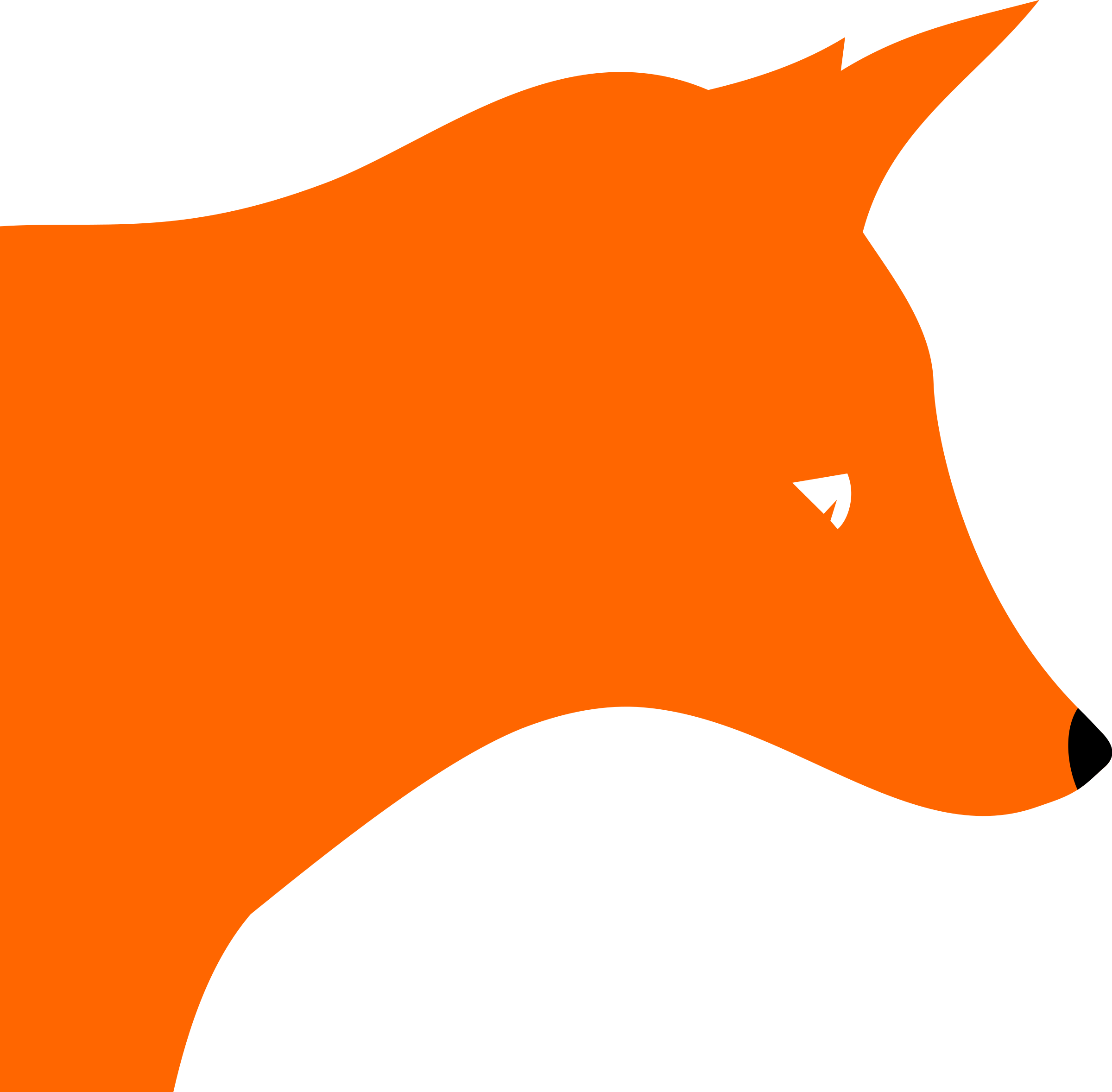 This Free Icons Png Design Of Fox Head By Rones (2400x2357), Png Download