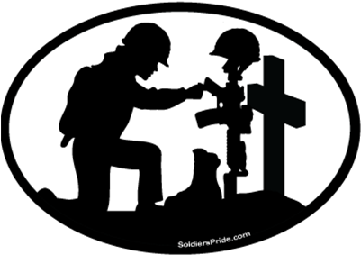 Kneeling Soldier Png - Soldier Symbols (400x320), Png Download