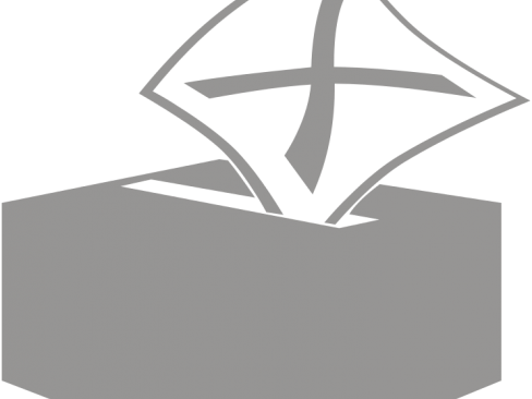 O Believers, Cast Your Ballot - Ballot Box (488x366), Png Download