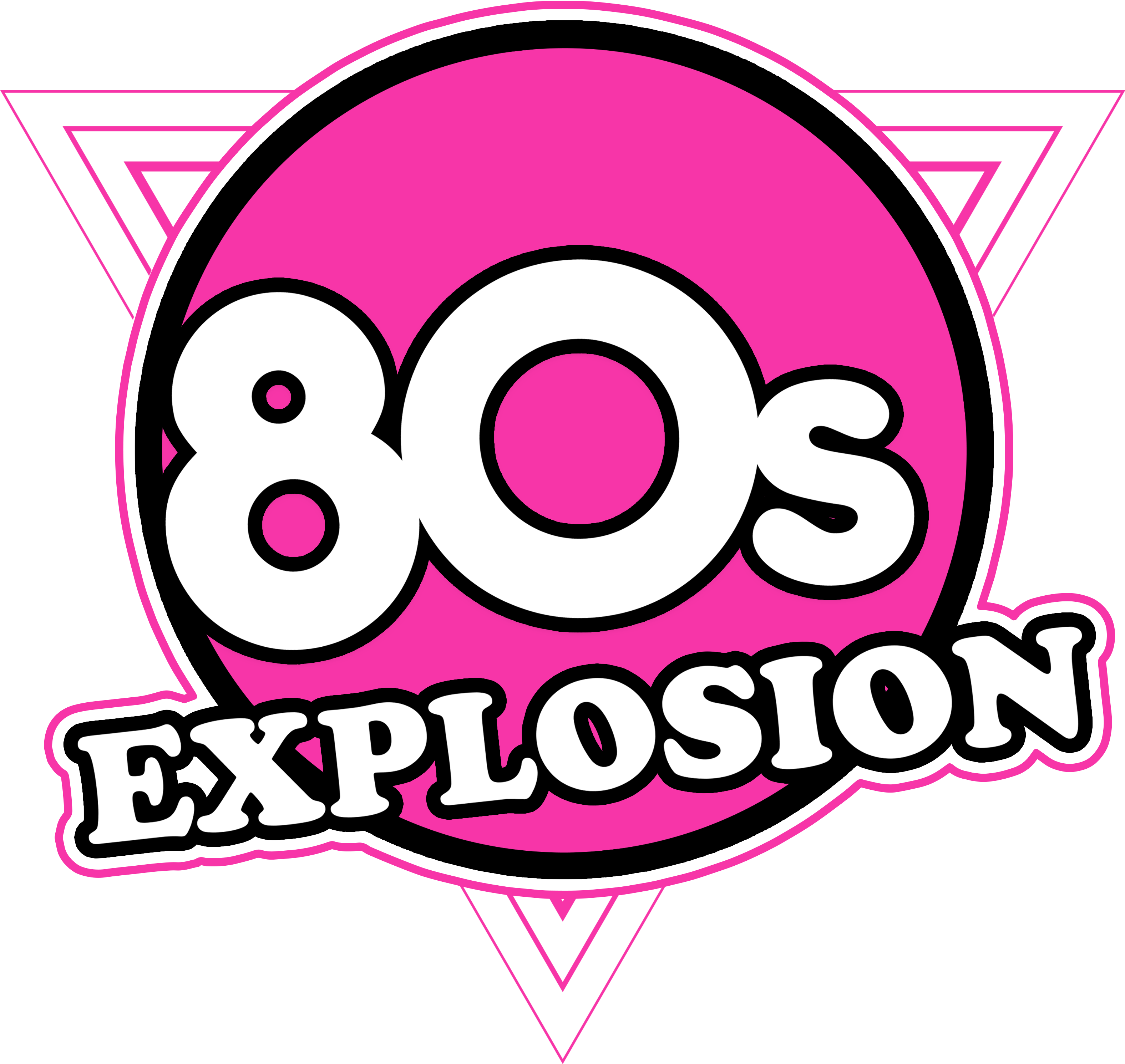 80s Explosion 2017 Praha (3984x3418), Png Download
