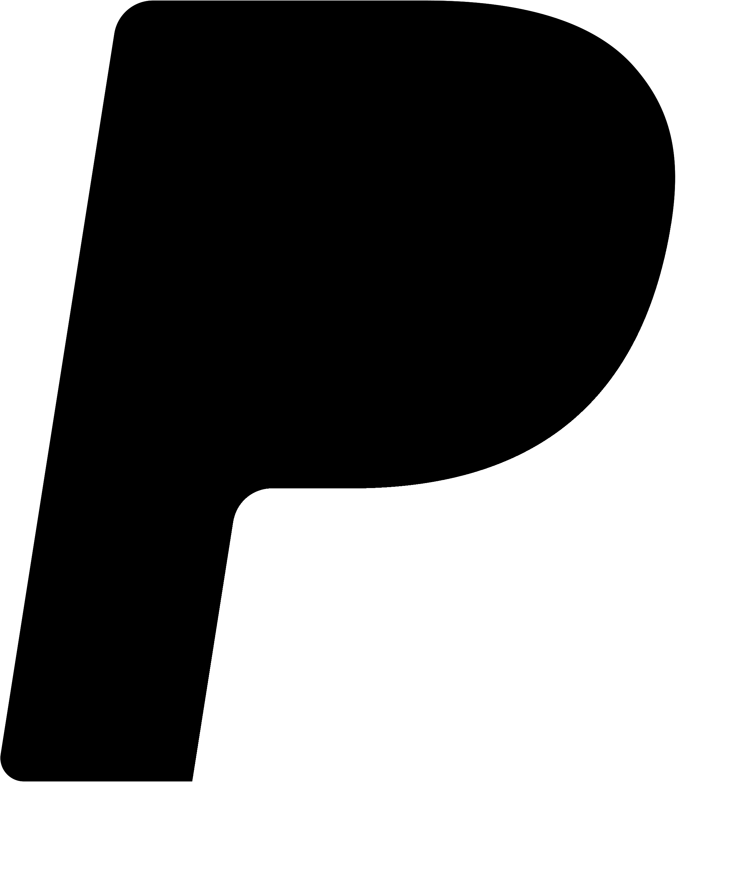 Paypal Icon Logo Black And White - Transparency (2400x2832), Png Download