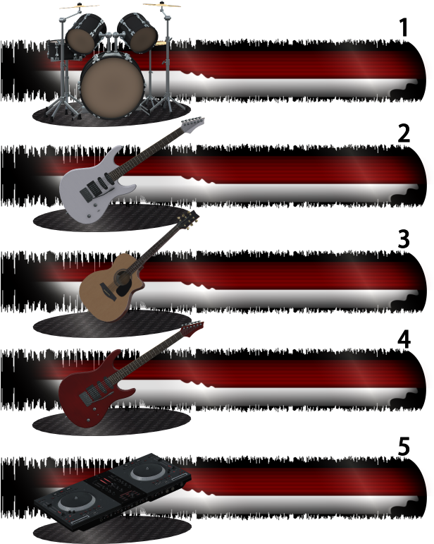 Lower Third Music Png (616x805), Png Download