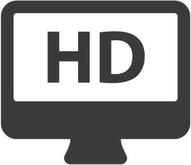 Free Hd Channels - Digital Tv Icon Png (379x328), Png Download