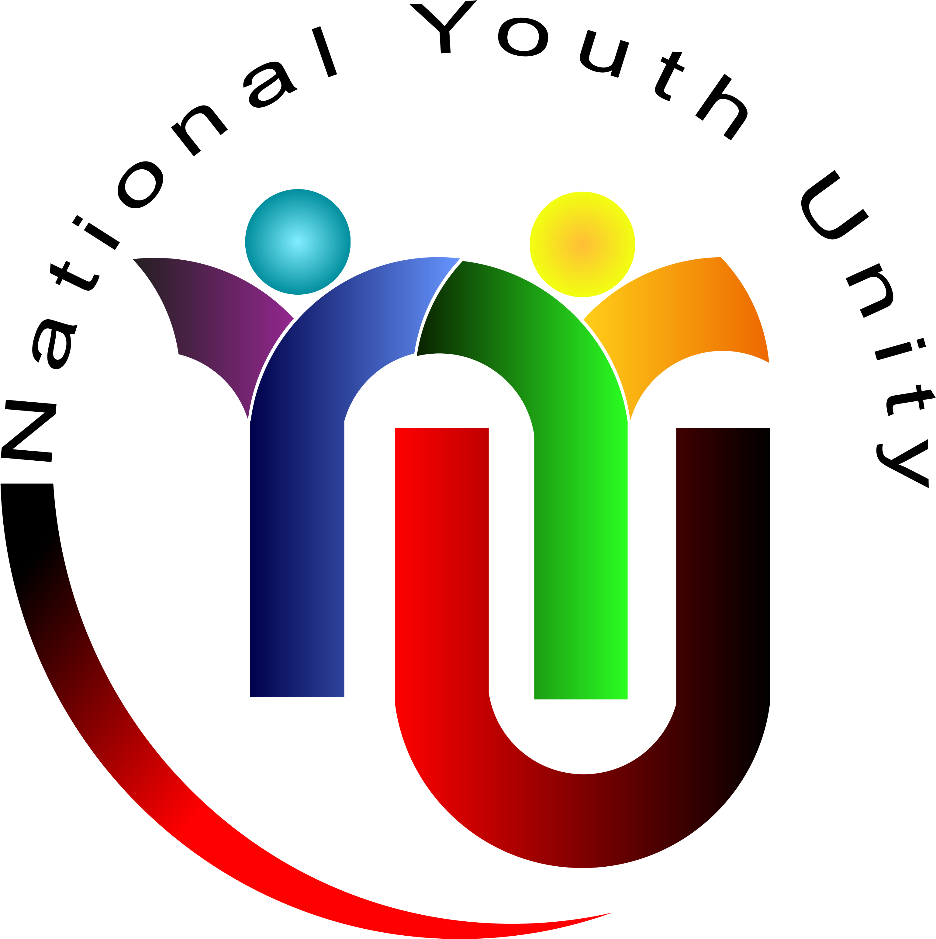 Logo National Youth Unity - Indian Youth Symbol (3317x3249), Png Download
