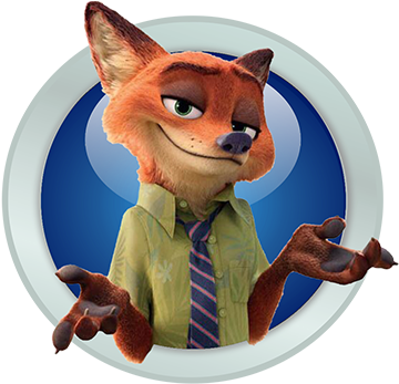 Zootopia Personajes Png Image Transparent Stock - Zootopia Birthday (383x360), Png Download