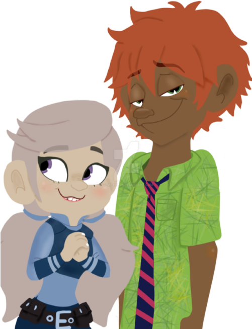 Sly Fox, Dumb Bunny - Human (500x667), Png Download