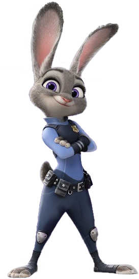 Png Zootopia - Zootopie Judy Hopps (284x558), Png Download