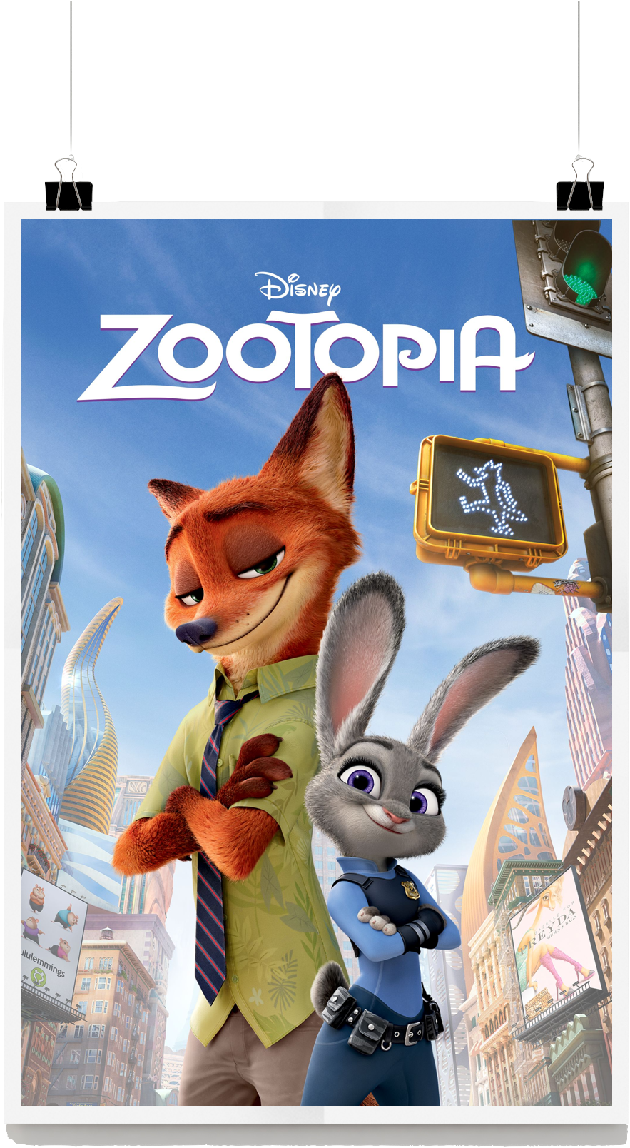 Zootopia-poster - Zootopia Hd (934x1631), Png Download