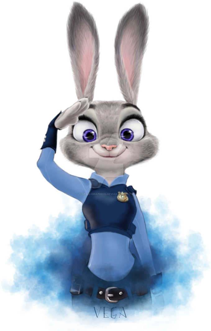 Officer Judy Hopps By Vega Www - Judy Hopps Png (730x1095), Png Download