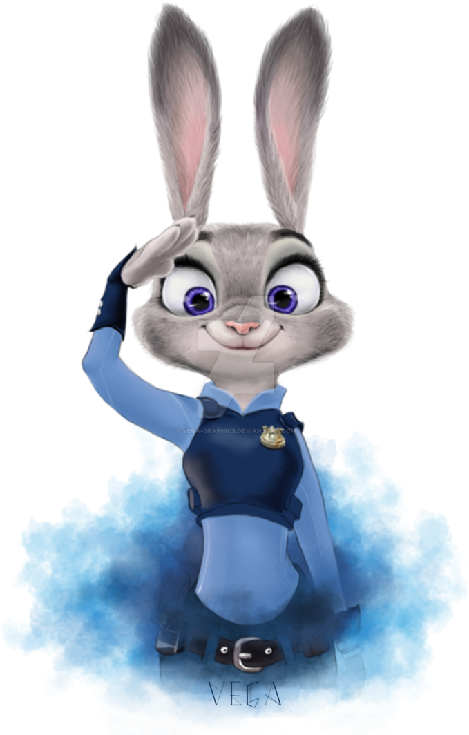 Officer Judy Hopps By Vega Www - Judy Hopps Png - Free Transparent PNG