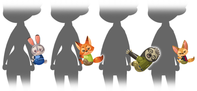 Kingdom Hearts X - Kingdome Hearts 3 Zootopia (640x296), Png Download