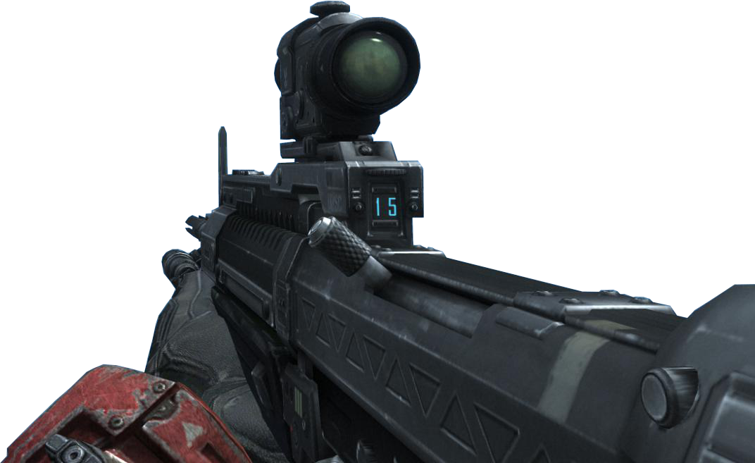 Halo 3 Assault Rifle Pov Png Svg Free Stock - Halo Dmr First Person (1072x657), Png Download