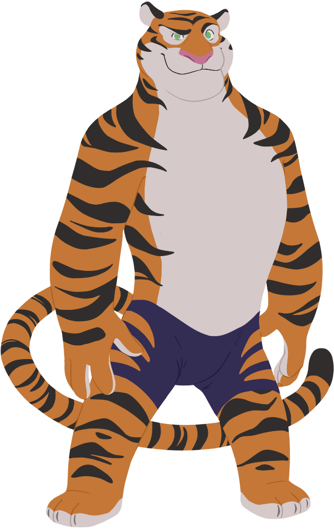 Zootopia - Zootopia Tiger (1200x1200), Png Download