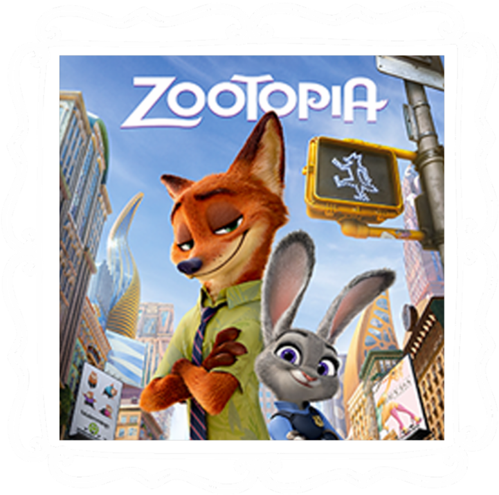 6 - 00pm-9 - 00pm - Zootopia Dvd 30 (800x750), Png Download