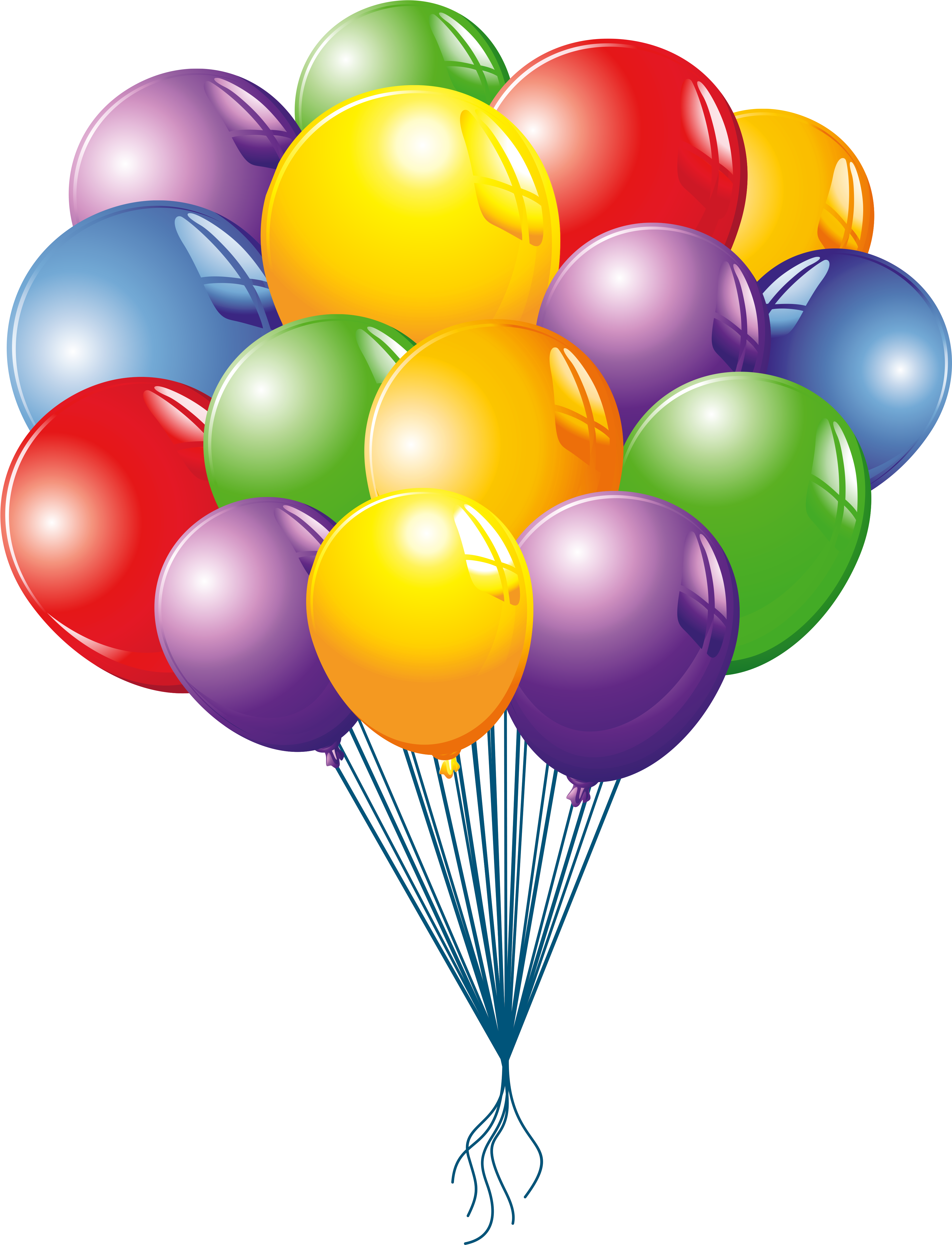 Balloon Clipart High Quality Image - Balloon Clipart (4122x5156), Png Download