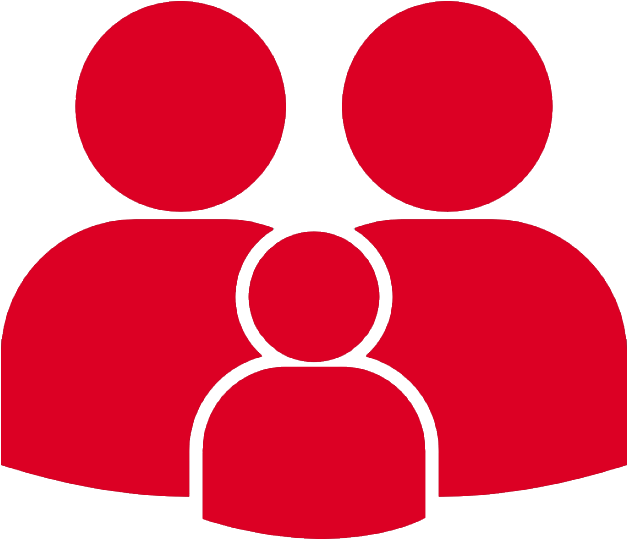 Family Red Icon Png (626x626), Png Download