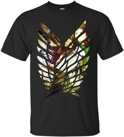 Attack On Titan - T-shirt (480x480), Png Download