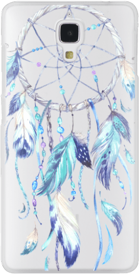 Download Watercolor Blue Dreamcatcher Feather Dream Catcher - Printable ...