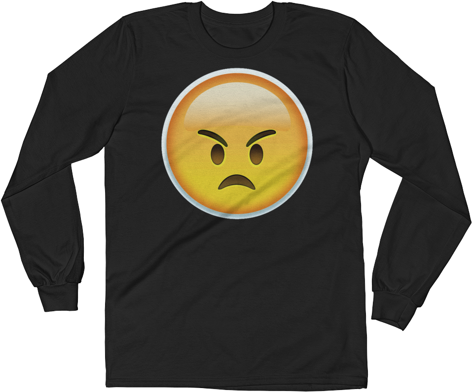 Men's Emoji Long Sleeve T Shirt - Bill Rights Shirt (1000x1000), Png Download