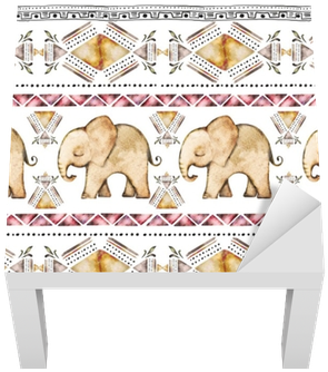Seamless Pattern, Rim, Border With Watercolor Illustration - Watercolor Painting (400x400), Png Download