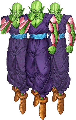 Piccolo Partying Png - Alexelz Piccolo (426x568), Png Download