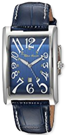 Piccolo Data Blue - Ritmo Mvndo 021l Stainless Steel & Leather Quartz (450x450), Png Download