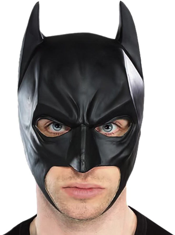 Batman Mask Png Transparent Image - Batman Mask Dark Knight (900x900), Png Download
