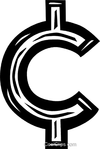 Cent Sign - Cent Sign Clip Art - Free Transparent PNG Download - PNGkey
