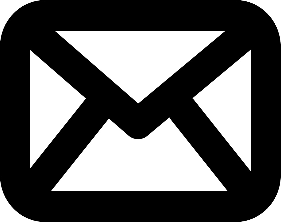 Envelope Outline Email Interface Symbol Comments (981x774), Png Download