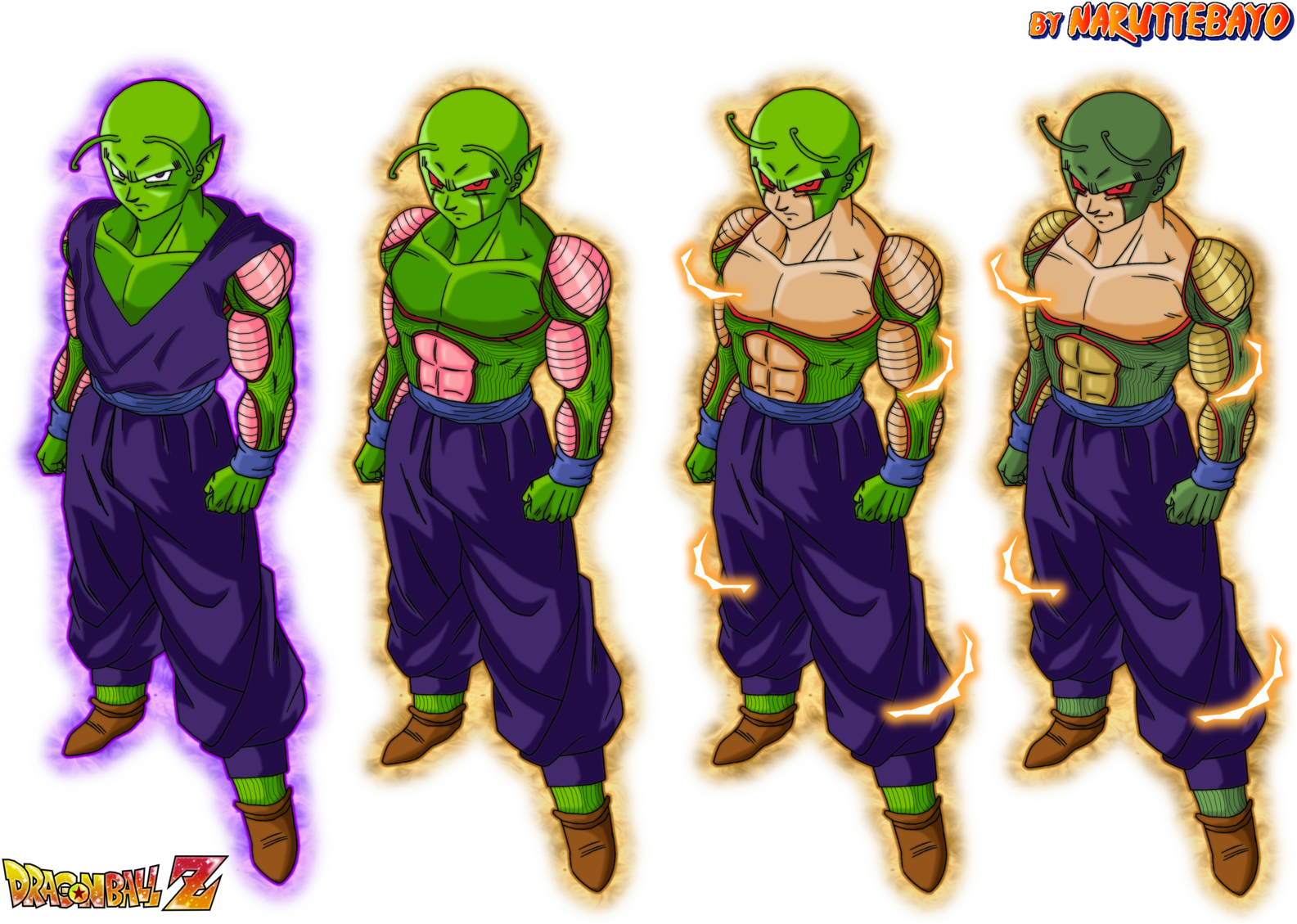 Piccolo Final Form Png God Piccolo - Dragon Ball Z Piccolo Super Saiyan (1600x1139), Png Download