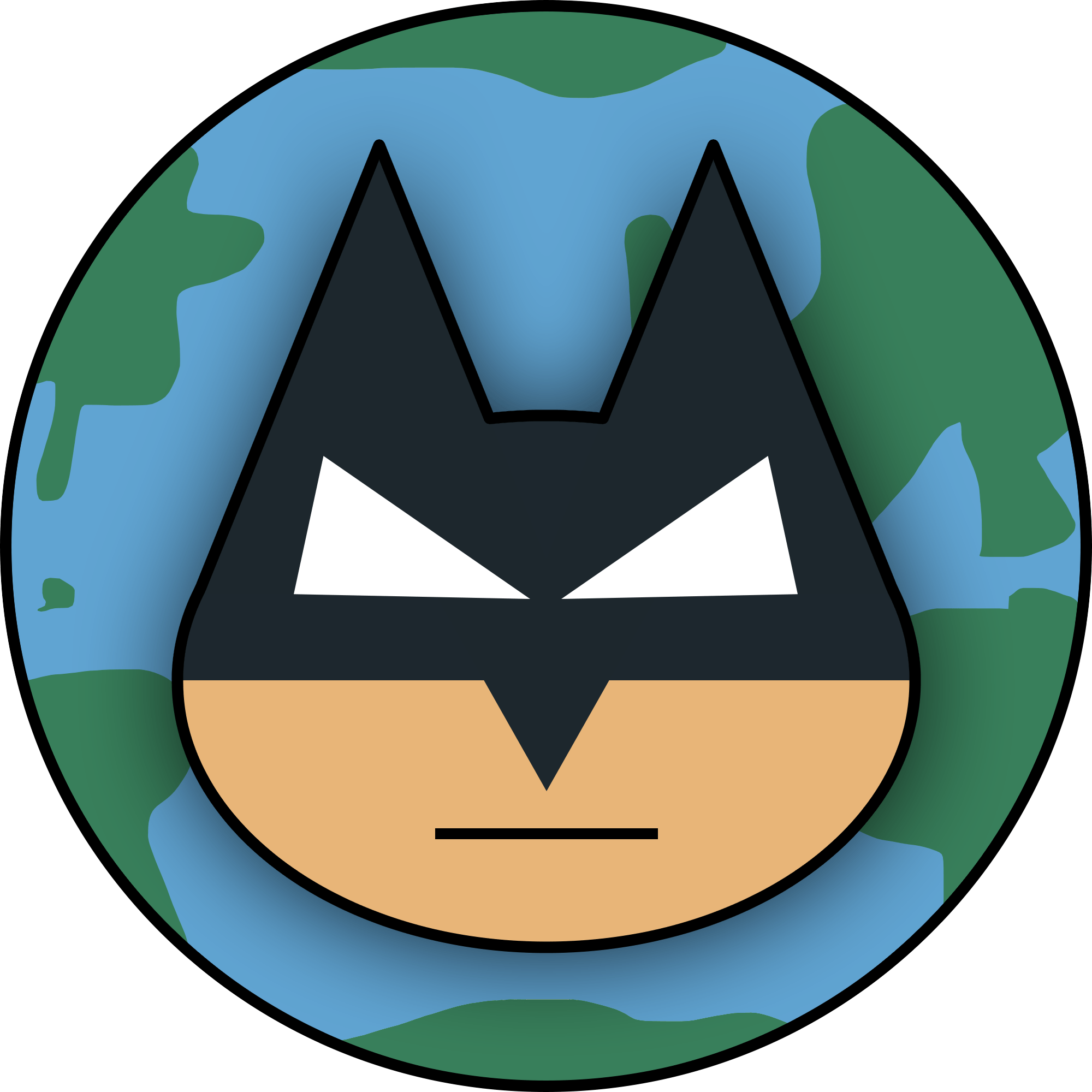 My Analysis And Breakdown Of What Made Batman - Circle (2000x2000), Png Download