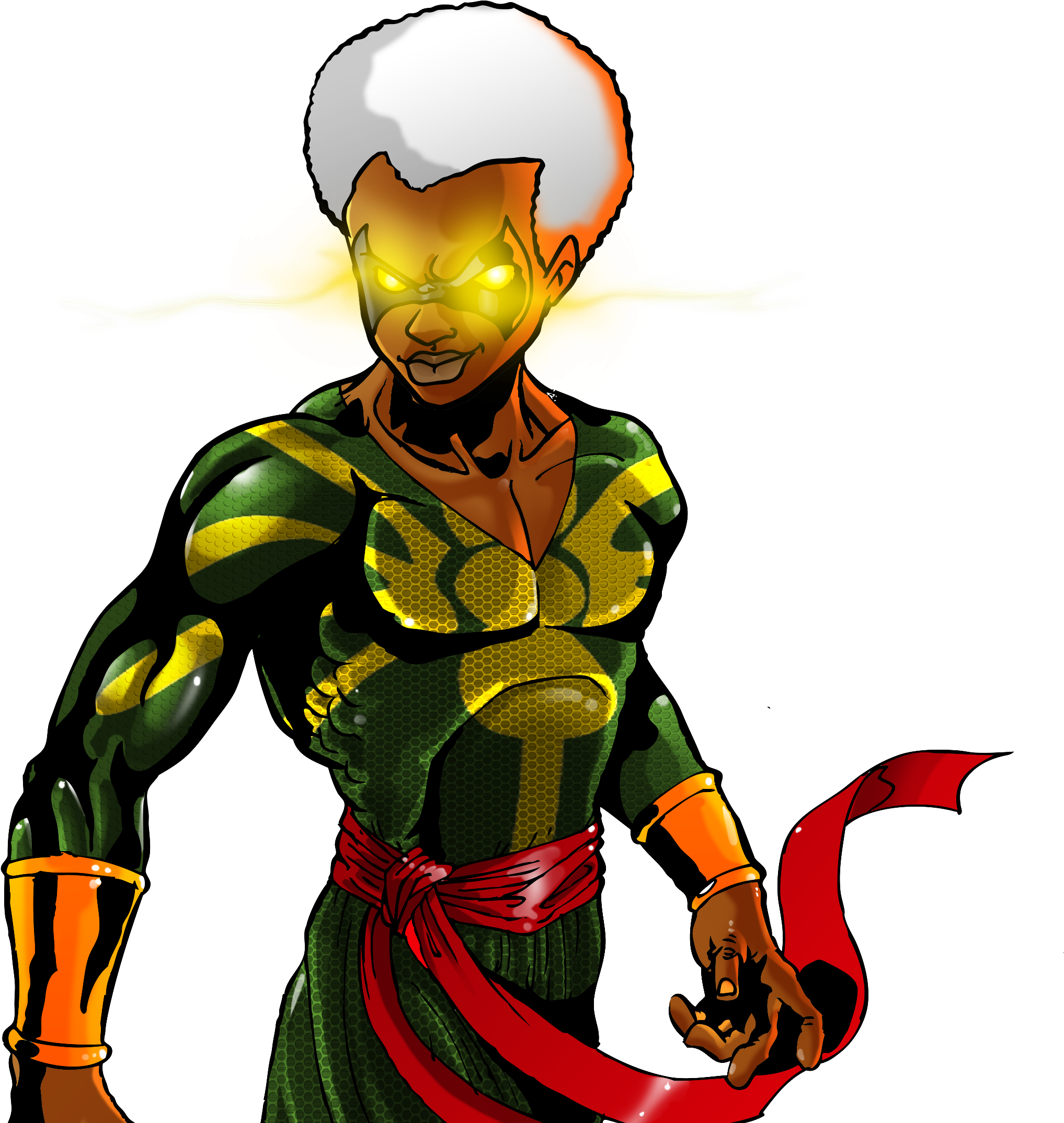 Eminem Drawing Superhero - True Ananse (2477x2223), Png Download