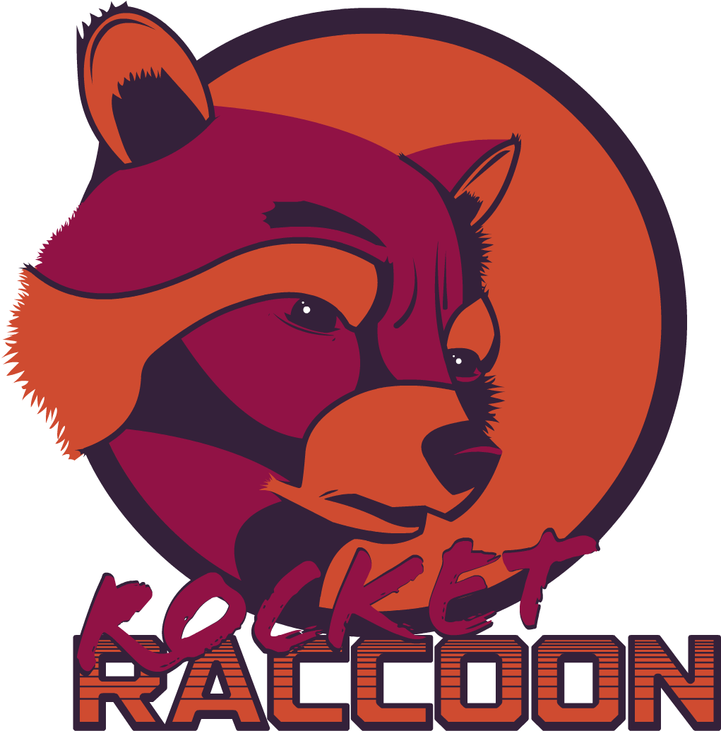 A Drawing Of Rocket Raccoon From Guardians Of The Galaxy - Drawing (1528x1111), Png Download