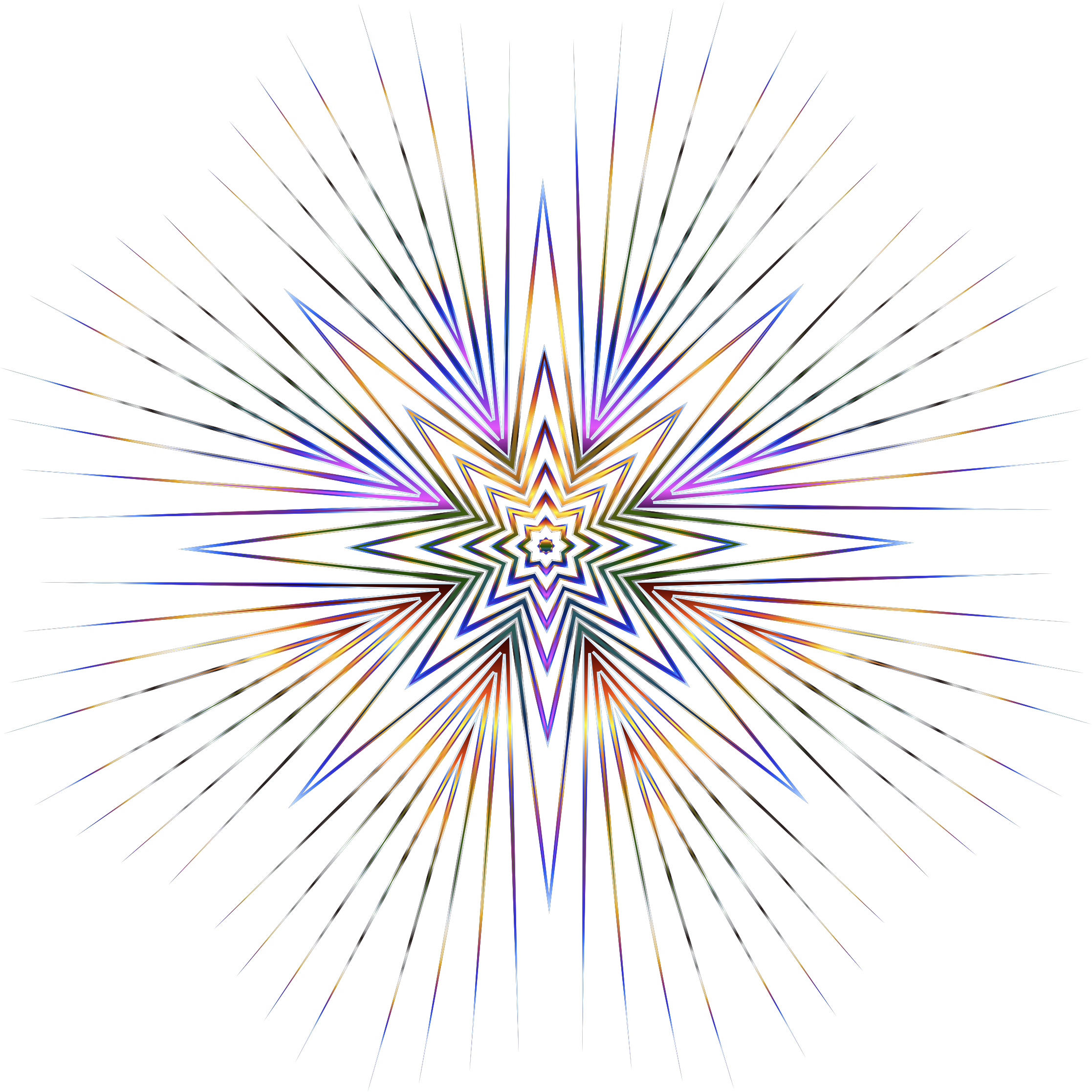 Prismatic Radioactive No Icons - Wallpaper (2234x2234), Png Download