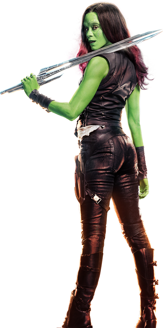 Vol 2 Gamora - Guardians Of The Galaxy Vol.1&2 Blu-ray (558x1125), Png Download