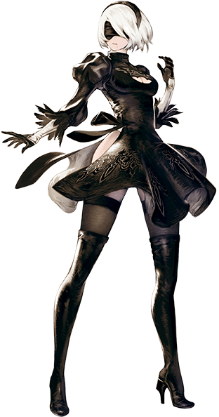 Game Character, Character Ideas, Character Design Inspiration, - Nier Automata Concept Art (457x640), Png Download