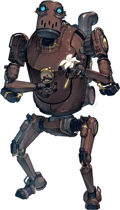 Automata Details New And Returning Characters, Bunker - Nier Automata Concept Art (600x747), Png Download