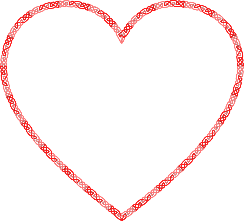 Vector Clip Art Of Decorative Heart Shape - Clipart De Coração (500x449), Png Download